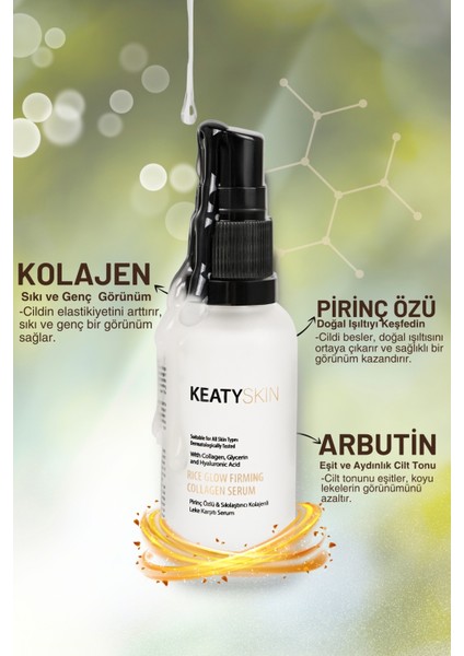 Sıkı ve Parlak Cilt Kolajen Seti | Anında Soyulan Peeling 100ML + Kolajenli Serum 30ML