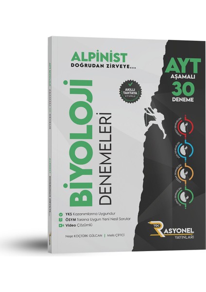 Ayt Fizik- Kimya- Biyoloji Deneme Setleri (90 Deneme- Müfredata Uygun- Ösym Ayarında)