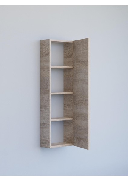 Kapaklı Raflı Banyo Dolabı, Ince Çok Amaçlı Dolap 104 x 31 cm fiyatları