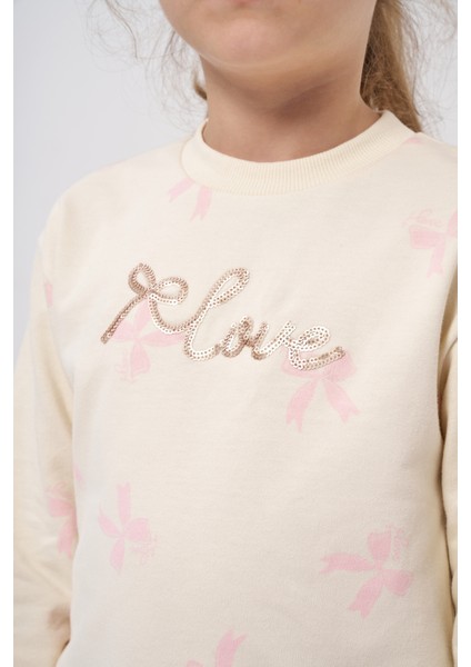 Kız Çocuk Pul Nakışlı Mevsimlik Uzun Kollu Tüllü Elbise fırsatları