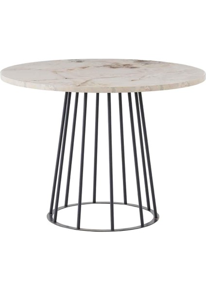 Jane Yuvarlak Sabit Mutfak Masası 104 x 104 cm