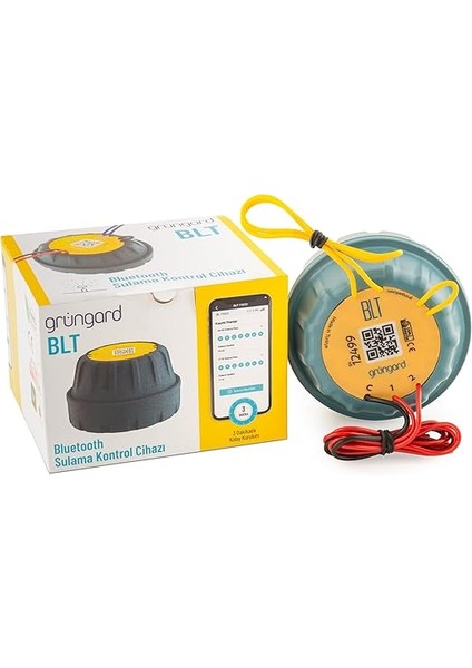 Pilli - 2 Bölge Bluetooth Sulama Kontrol Cihazı