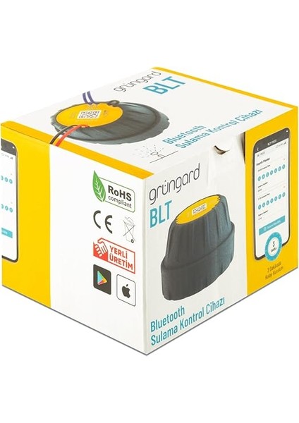 Pilli - 2 Bölge Bluetooth Sulama Kontrol Cihazı