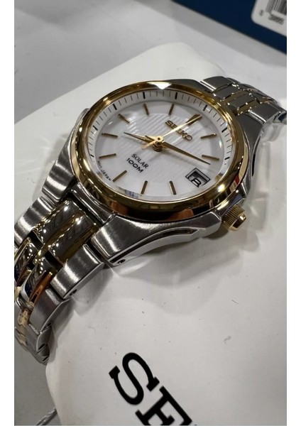 Seiko Güneş Enerjili Gold Kadın Kol Saati SUT038 @ modelleri