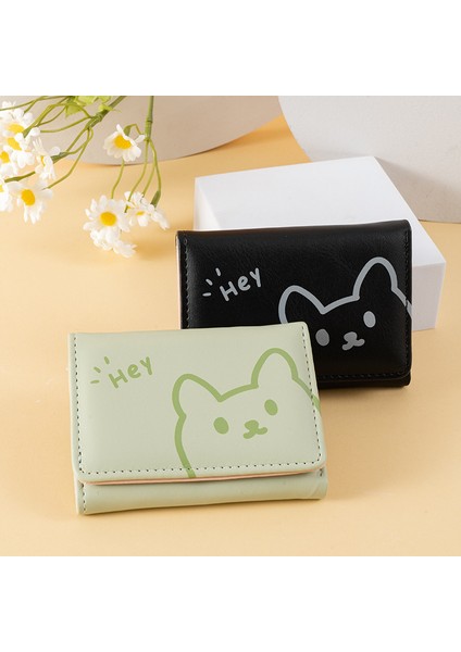 Bayan Cüzdan Sevimli Karikatür Üç Katlı Değişim Klip Kız Öğrenci Taşınabilir Cüzdan (Yurt Dışından) fırsatları