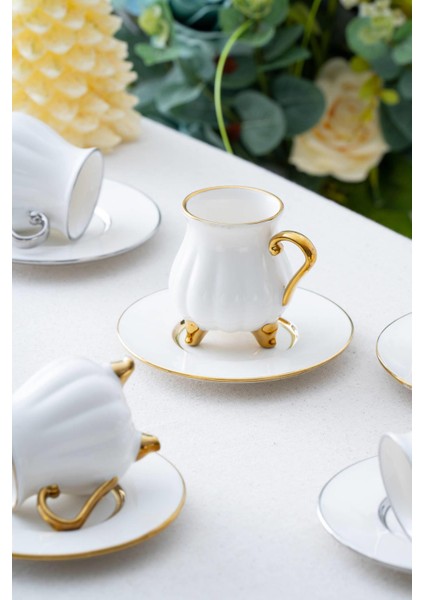 Felix 6 Kişilik Kahve Fincanı Takımı 90 Ml