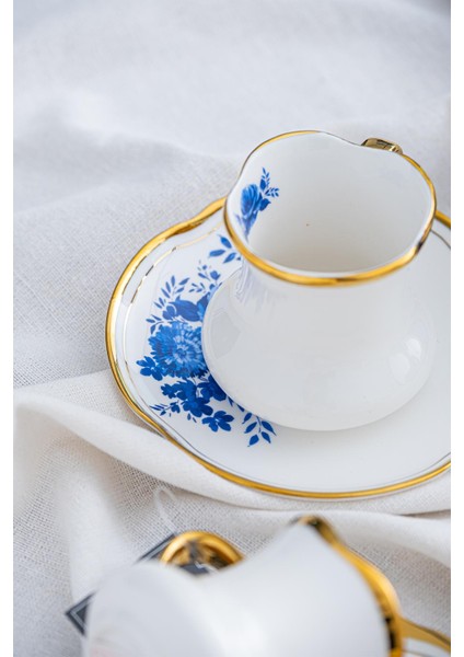 Jasmin 6 Kişilik Kahve Fincanı Takımı 90 Ml