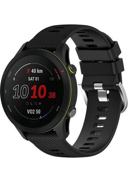 Samsung Galaxy Watch 4 Clic 46MM Siyah Için Silikon Watch Band (Yurt Dışından)