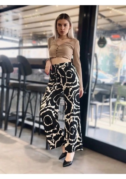 Kadın Desenli Pantolon
