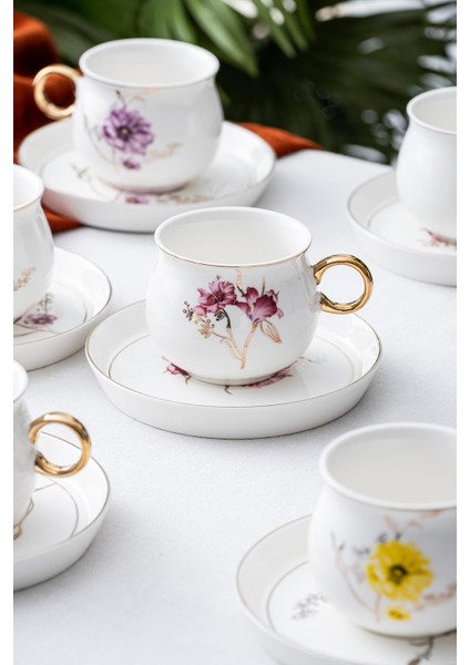 Valerie 6 Kişilik Çay Fincan Takımı