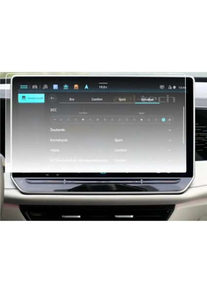 Volkswagen Yeni Id.7 2024 Navigasyon ve Multimedya Uyumlu Nano Ekran Koruyucu