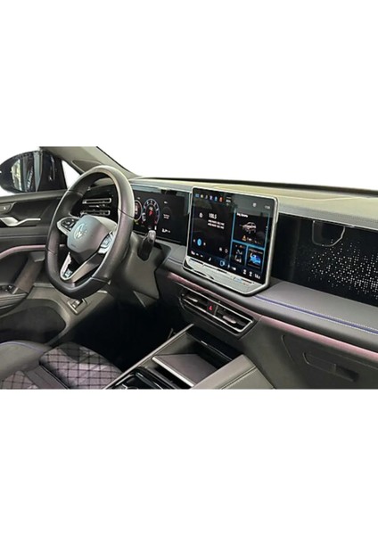 Volkswagen Yeni Id.4 E-Tsı 2024 Multimedya Gösterge ve Klima Konsol Uyumlu Set Nano Ekran Koruyucu