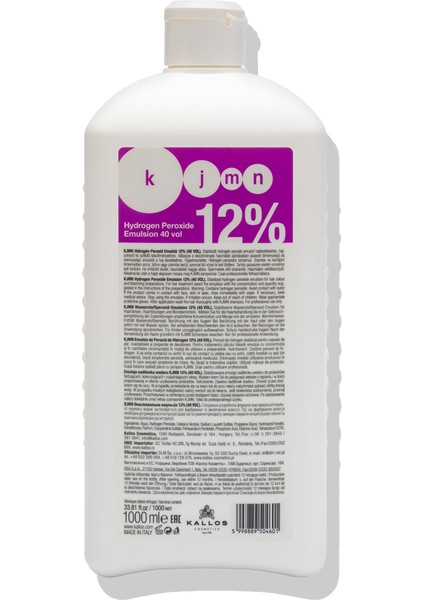 Parfümlü Oksidasyon Krem %12 1000 ml