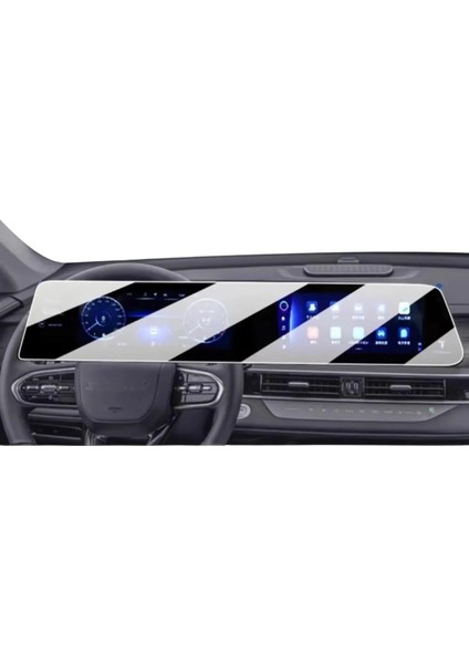 Chery Tıggo 7 Pro Max 2024 Dijital Gösterge ve Multimedya Uyumlu Nano Ekran Koruyucu
