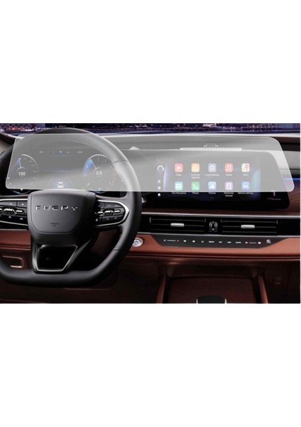 Chery Tıggo 7 Pro Max 2024 Dijital Gösterge ve Multimedya Uyumlu Nano Ekran Koruyucu