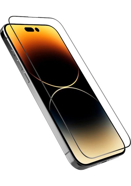 - Apple iPhone 16 Pro - Tam Uyumlu Ekran Koruyucu Cam - Antistatik - Üstün Malzeme - Net Görüntü - Darbe Kalkanı - Anti Parmak Izi