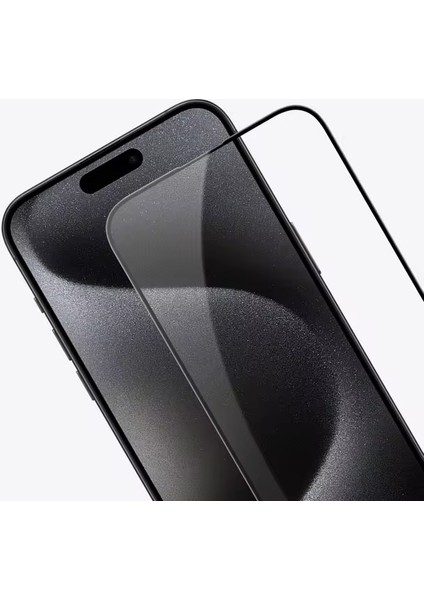 - Apple iPhone 16 Pro - Tam Uyumlu Ekran Koruyucu Cam - Antistatik - Üstün Malzeme - Net Görüntü - Darbe Kalkanı - Anti Parmak Izi modelleri