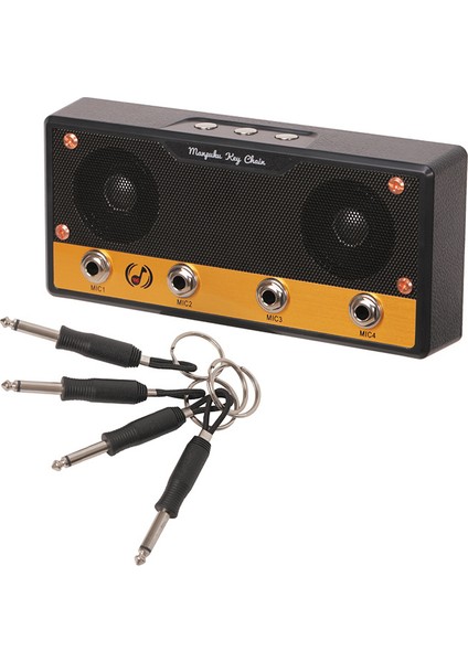 Deliksiz Arka Çıkartma Duvara Monte Marshall Anahtarlık Tarzı Ses Yaratıcı Anahtar Depolama (Yurt Dışından)