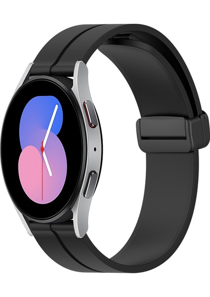 Samsung Galaxy Watch 46MM Siyah Için Silikon Watch Band (Yurt Dışından)