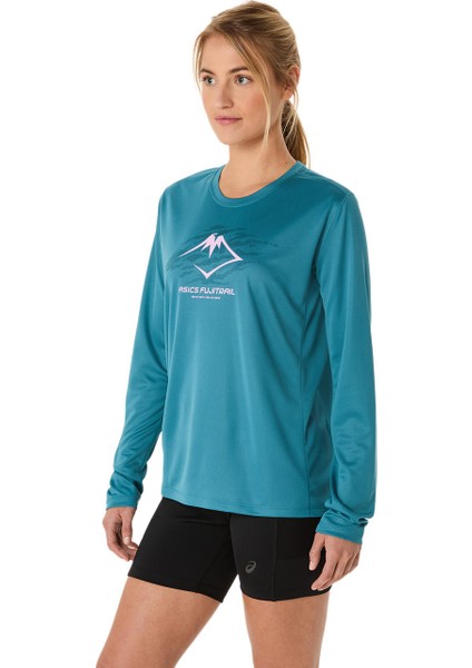 Fujitrail Logo Ls Top Kadın Mavi Uzun Kollu Tshirt 2012D042-401 fiyatları
