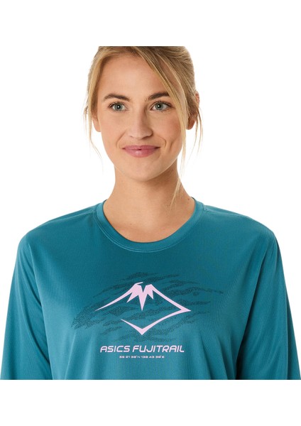Fujitrail Logo Ls Top Kadın Mavi Uzun Kollu Tshirt 2012D042-401 fırsatları