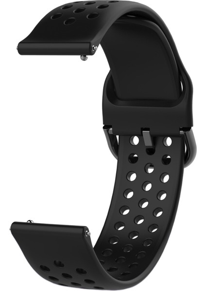 20MM Huami Amazfit Gts/samsung Galaxy Izle Aktif 2/huawei Izle Gt2 42MM Iç Toka Nefes Alabilir Saat Kayışı Siyah (Yurt Dışından) fiyatları