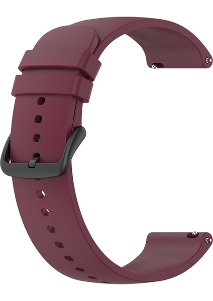 Samsung Galaxy Watch 5 44MM Şarap Kırmızısı Için Silikon Watch Band (Yurt Dışından) fiyatları