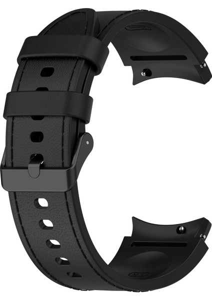 Samsung Galaxy Watch 6 Siyah Için Silikon Deri Kayış (Yurt Dışından) modelleri