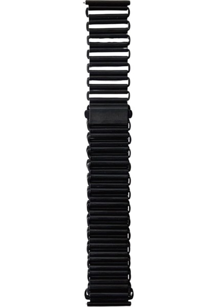 Samsung Galaxy Watch 7/6/5 Siyah Için Zincirli Metal Saat Kayışı (Yurt Dışından)