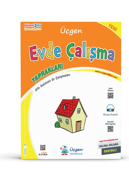 1. Sınıf Okuma Yazma Seti - Evde Çalışma Yaprakları