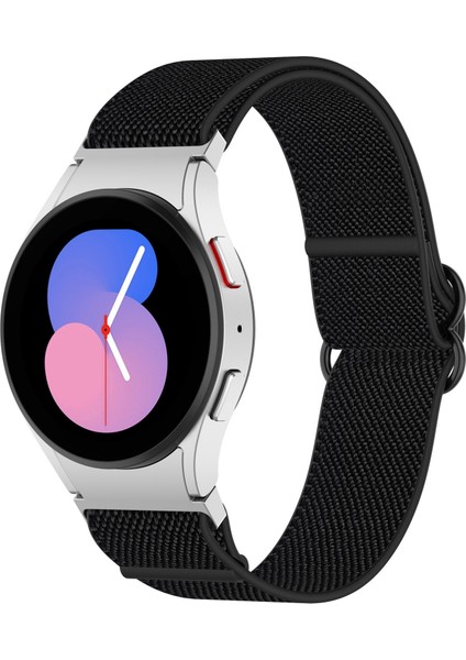 Samsung Galaxy Watch 5 44MM Siyah Için Naylon Watch Band (Yurt Dışından)