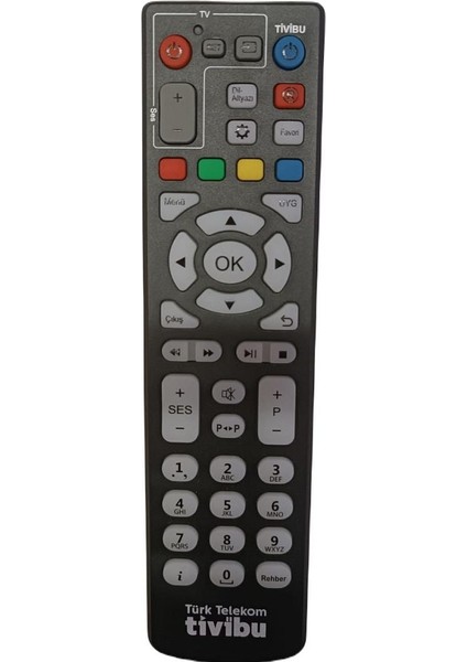 Tivibu Zte ZXV10 B860H Ile Uyumlu Richmedia Box Kumandası