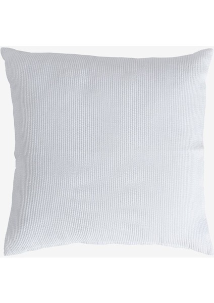 Alford Pamuk Kırlent Kılıfı Beyaz 45 x 45