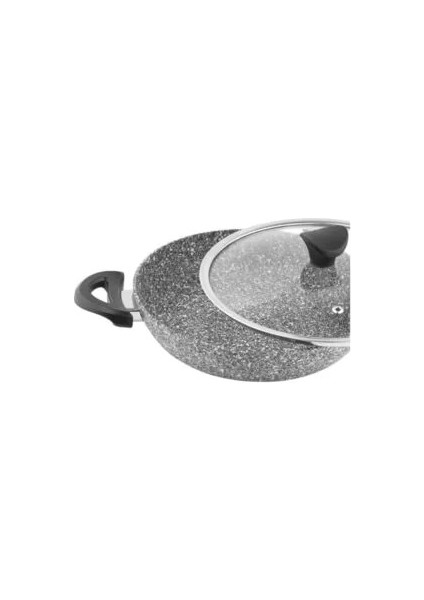 Ultra Granit 3 Lü Omlet & Sahan Seti Gri TAÇ-3411