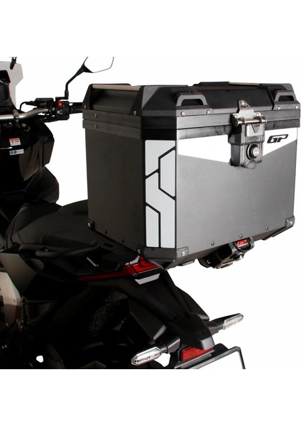 Universal 37 Lt Alüminyum Motosiklet Çantası Siyah fırsatları