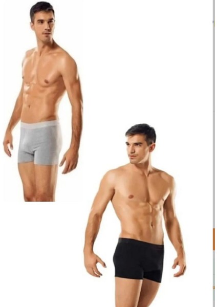 3 Lü Erkek Elastan Boxer