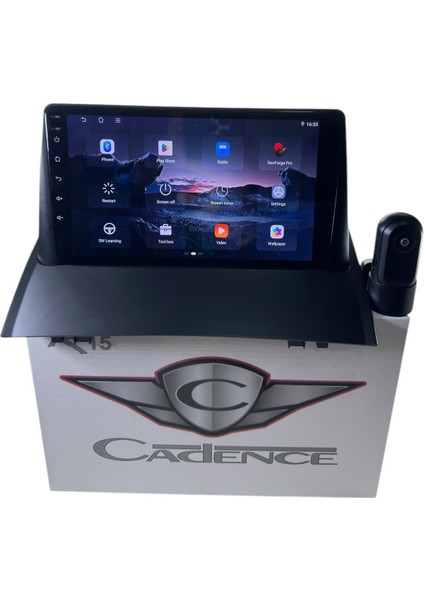 Renault Megane 2 2004-2010 Cadence R15 (Dvr Kayıt Cihazı Hediye) Pro Oem Multimedia