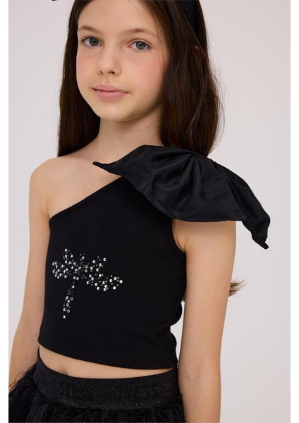 Bg Store Kız Çocuk Siyah Bluz modelleri