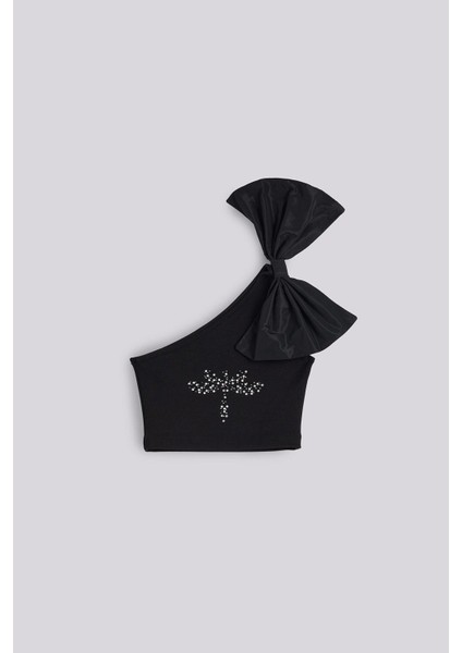 Bg Store Kız Çocuk Siyah Bluz