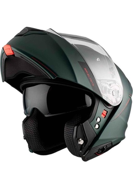 Genesis Sv Solid A6 Çene Açılır Kask
