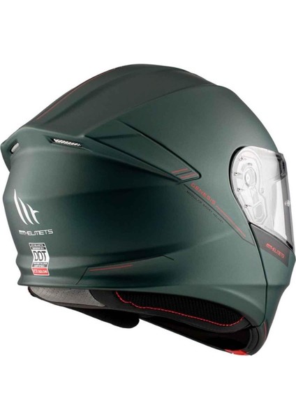 Genesis Sv Solid A6 Çene Açılır Kask