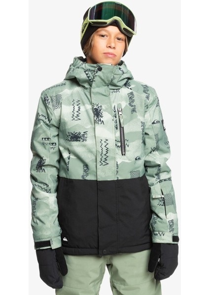 Mission Printed Block Youth Jk Çocuk Snowboard Montu EQBTJ03196