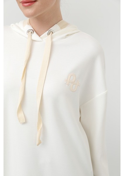 Kadın Nakış Detaylı Balıksırtı Kapişonlu Tunik modelleri