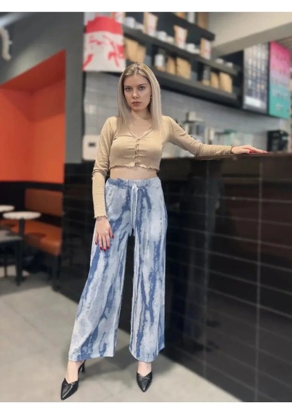 Kadın Desenli Pantolon