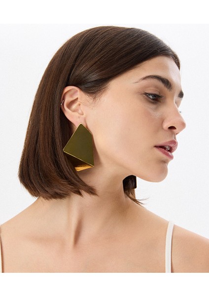 Geometrik Formlu Metal Küpe TS1250068067265
