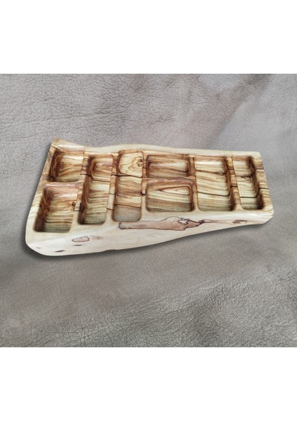 Woodaskania Zeytin Ağacından Dekoratif Ahşap 49/27 Çerezlik / Kahvaltılık fiyatları