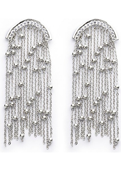Sallantılı Metal Küpe TS1250068080122