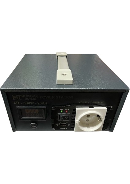 Taşınabilir Güç Kaynağı Çoklayıcı 300W Ev Karavan ve Doğa Için Ideal SCSKAMP300