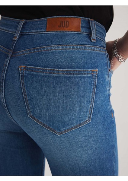 Miranda 126 Normal Bel Mavi Skinny Jeans Kadın modelleri