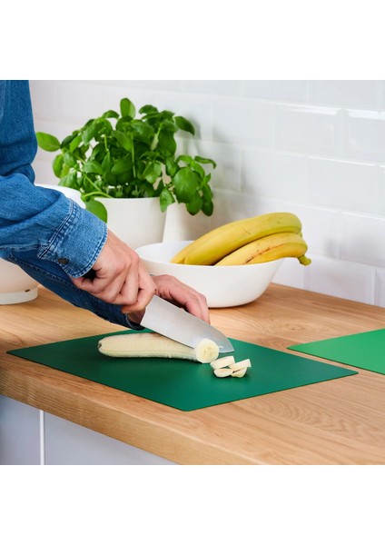 2 Adet Esnek Kesme Tahtası 28 x 36 cm Ikea 2'li Set Kaymaz Kesim Panosu modelleri